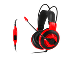 Audifono Msi Ds501 Gaming Negro/Rojo