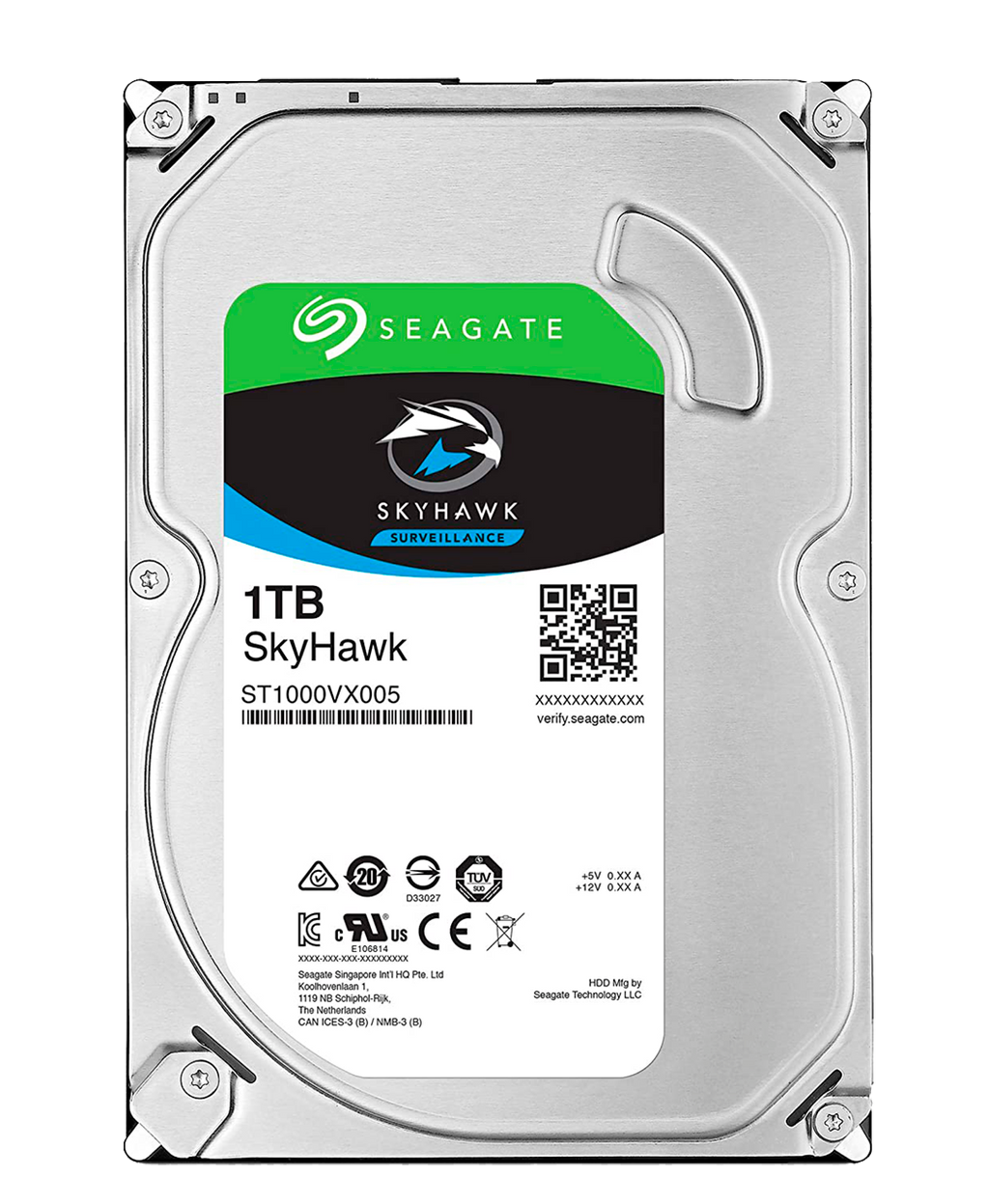 Disco Interno Seagate  Skyhawk 1Tb Sata Iii