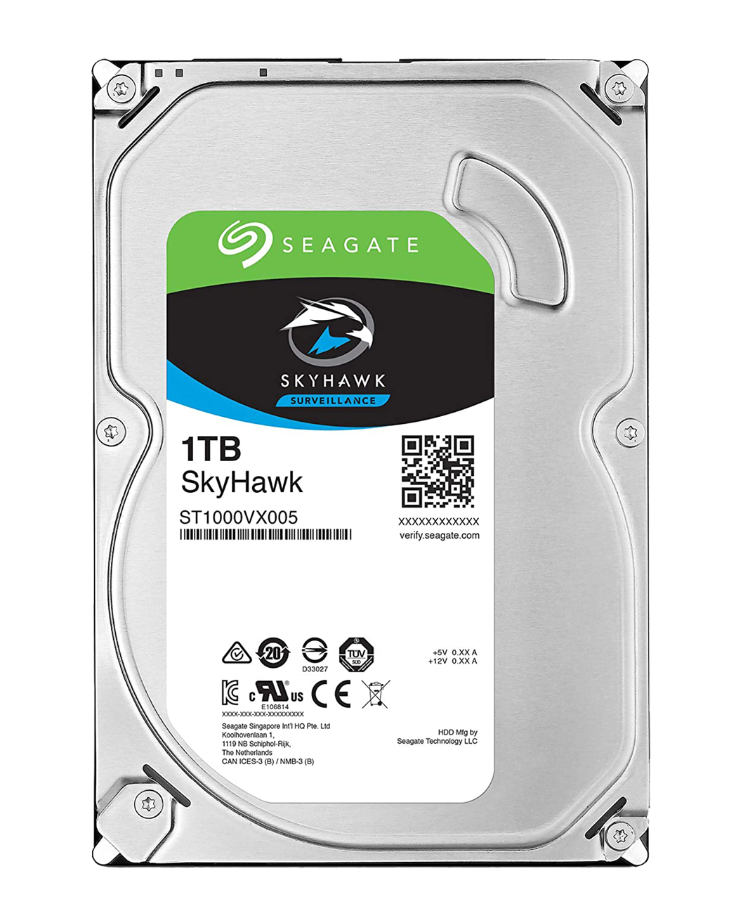 Disco Interno Seagate  Skyhawk 1Tb Sata Iii