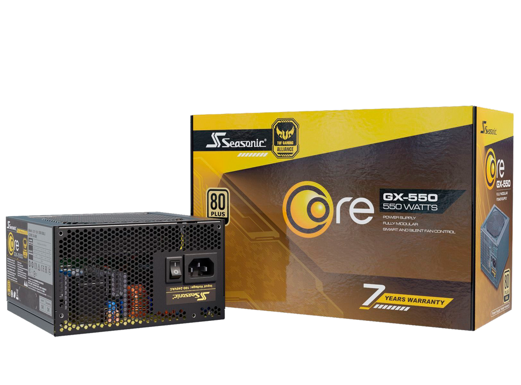 Fuente De Poder Seasonic Core Gx-550 550W 80 Plus Gold
