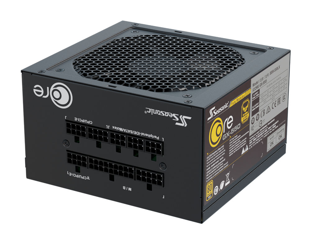 Fuente De Poder Seasonic Core Gx-550 550W 80 Plus Gold