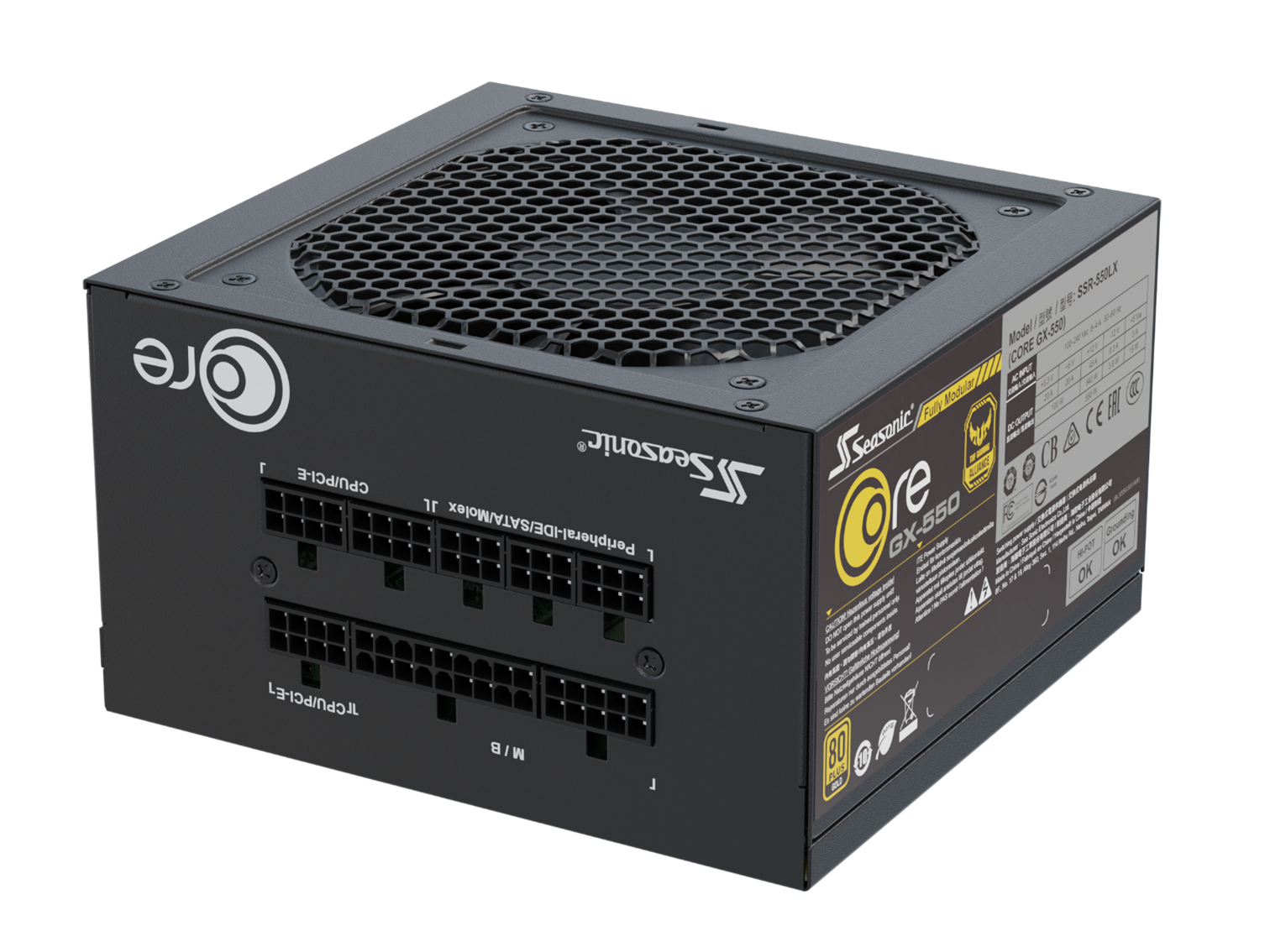 Fuente De Poder Seasonic Core Gx-550 550W 80 Plus Gold