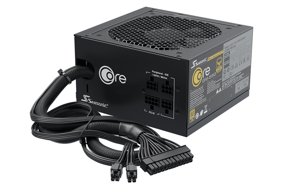 Fuente De Poder Seasonic Core Gm-500 500W 80 Plus Gold