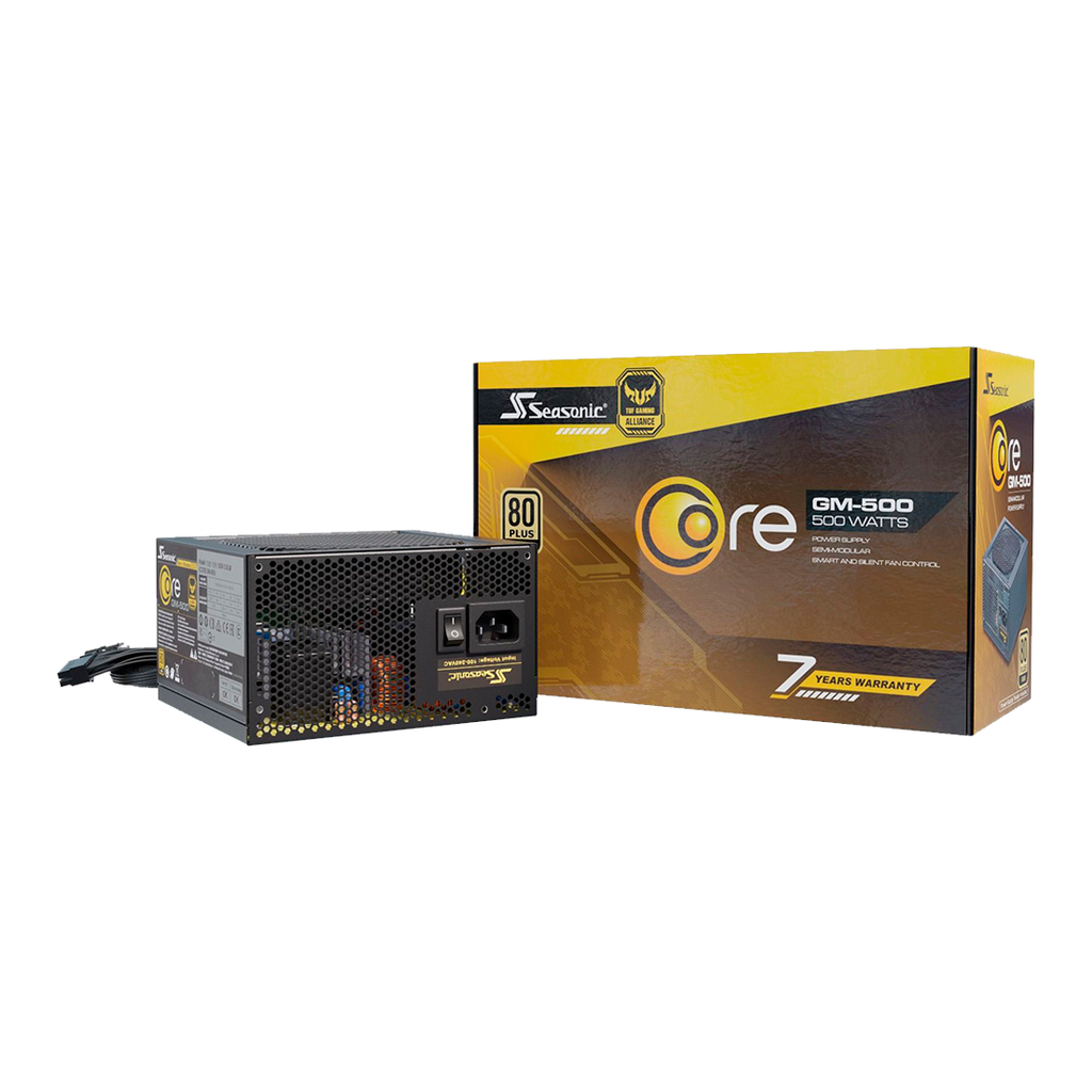 Fuente De Poder Seasonic Core Gm-500 500W 80 Plus Gold