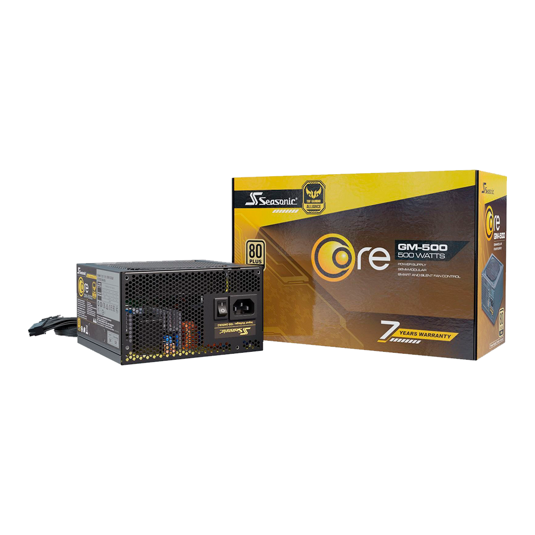Fuente De Poder Seasonic Core Gm-500 500W 80 Plus Gold