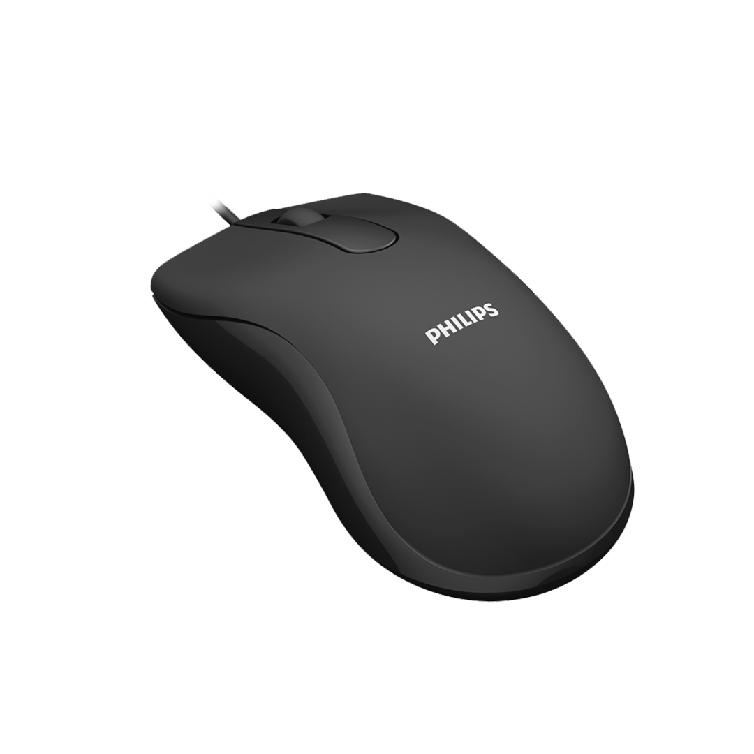 Mouse Philips  M101 Cableado Usb 1.000 Dpi