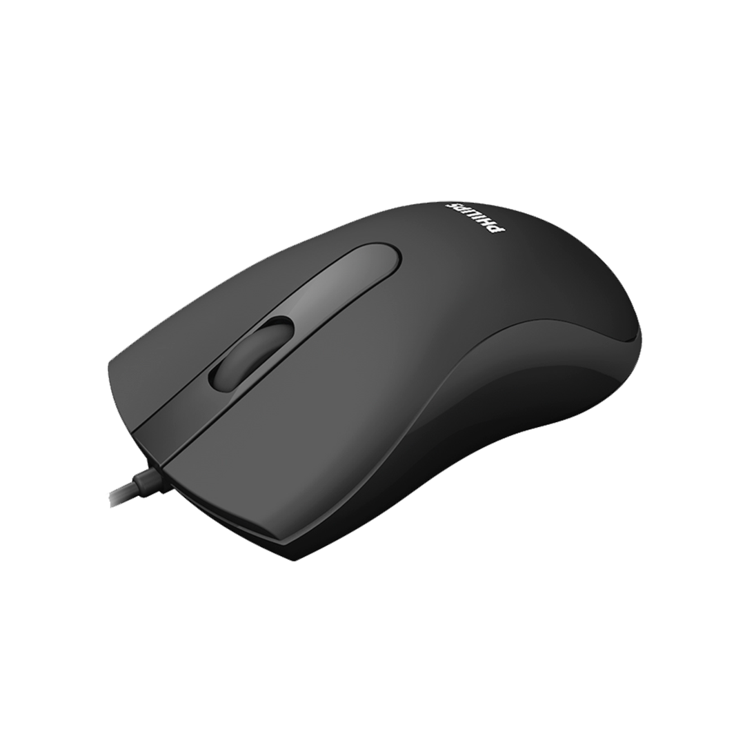 Mouse Philips  M101 Cableado Usb 1.000 Dpi