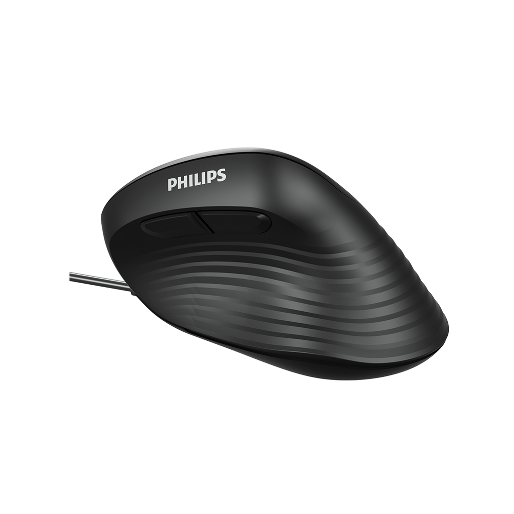 Mouse Philips  M464 Cableado Usb 6.400 Dpi