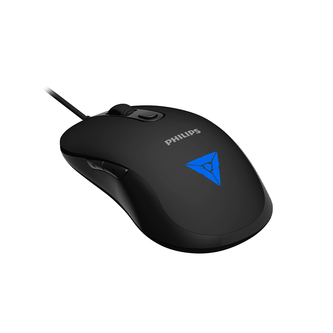 Mouse Philips M223 Gaming  Cableado Usb 6.400 Dpi