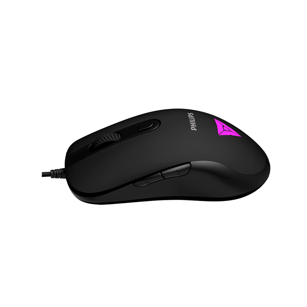 Mouse Philips M223 Gaming  Cableado Usb 6.400 Dpi