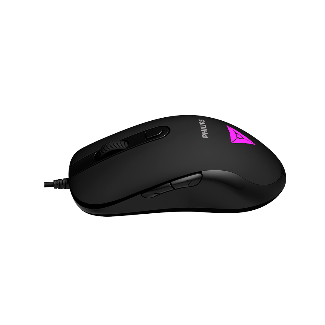 Mouse Philips M223 Gaming  Cableado Usb 6.400 Dpi