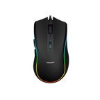 Mouse Philips G403 Momentum Gaming  Cableado Usb 6.400 Dpi