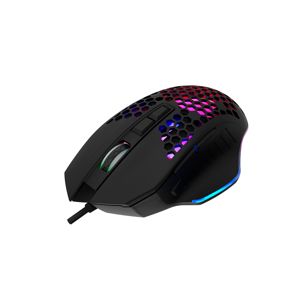 Mouse Philips G201 Momentum Gaming  Cableado Usb 6.400 Dpi