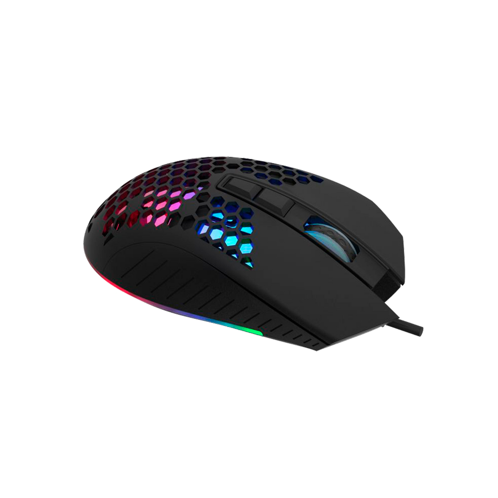Mouse Philips G201 Momentum Gaming  Cableado Usb 6.400 Dpi