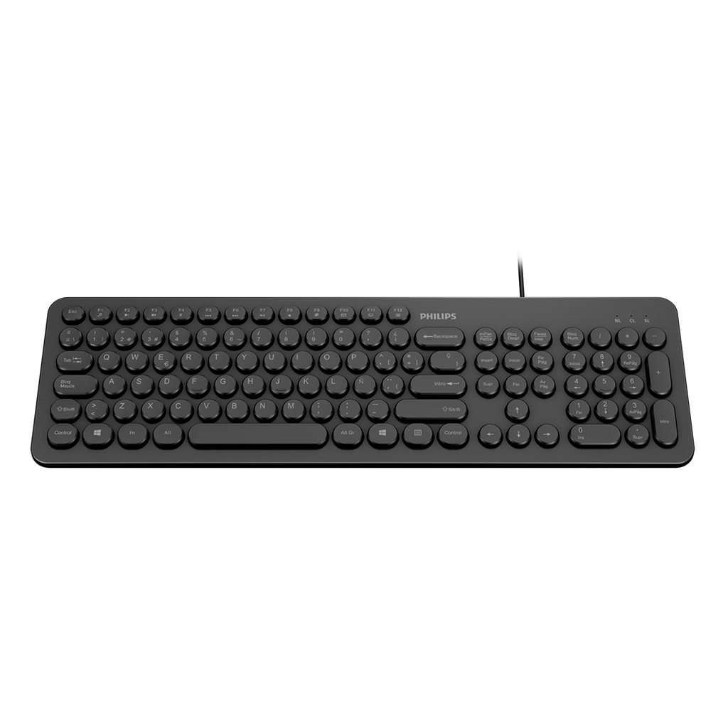 Teclado Philips  K334 Membrana Usb Español