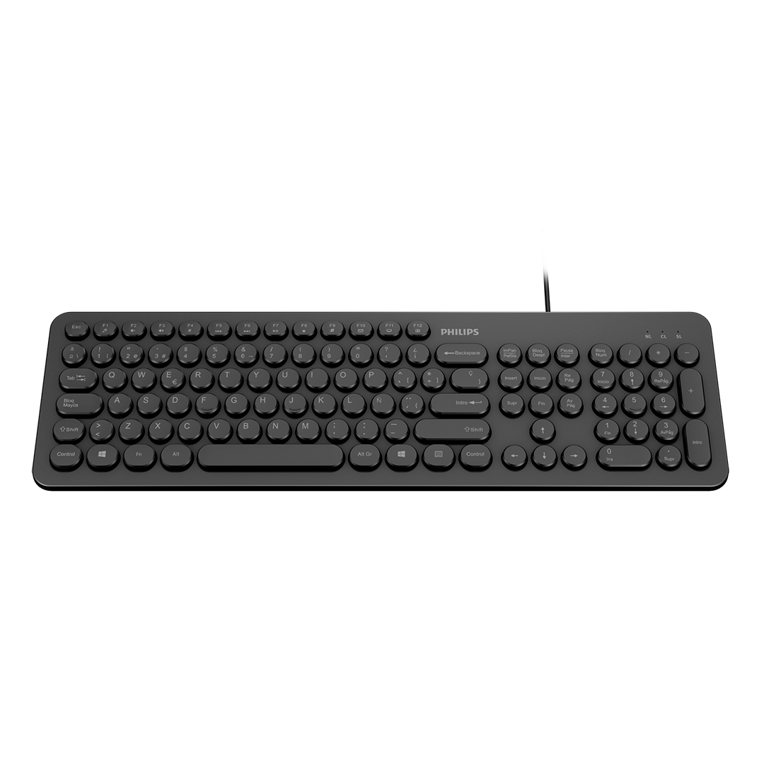 Teclado Philips  K334 Membrana Usb Español