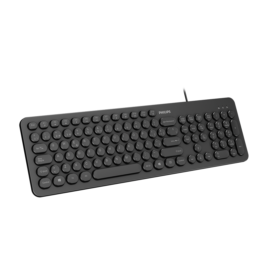 Teclado Philips  K334 Membrana Usb Español