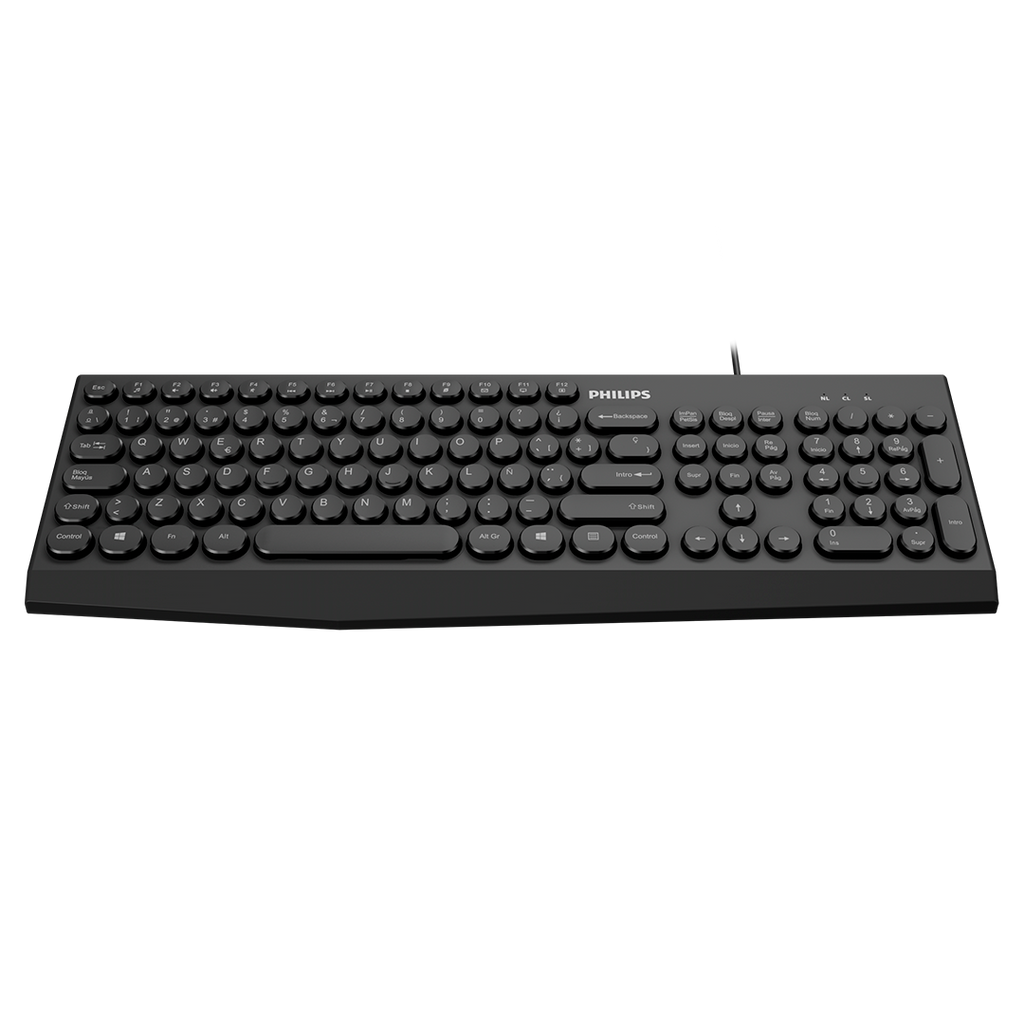 Teclado Philips K313 Membrana Usb Español