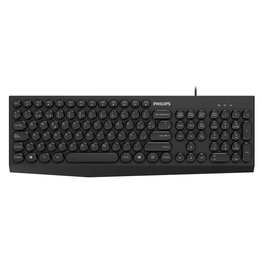 Teclado Philips K313 Membrana Usb Español