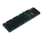 Teclado Philips G401 Mecánico Usb  Español Switch Azul