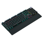 Teclado Philips G605 Rgb Mecánico Usb  Español Switch Azul