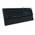 Teclado Philips G605 Rgb Mecánico Usb  Español Switch Azul