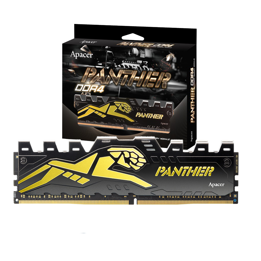 Memoria Ram Apacer A Panther Golden 8Gb Ddr4 3200 Mhz C/Disc.
