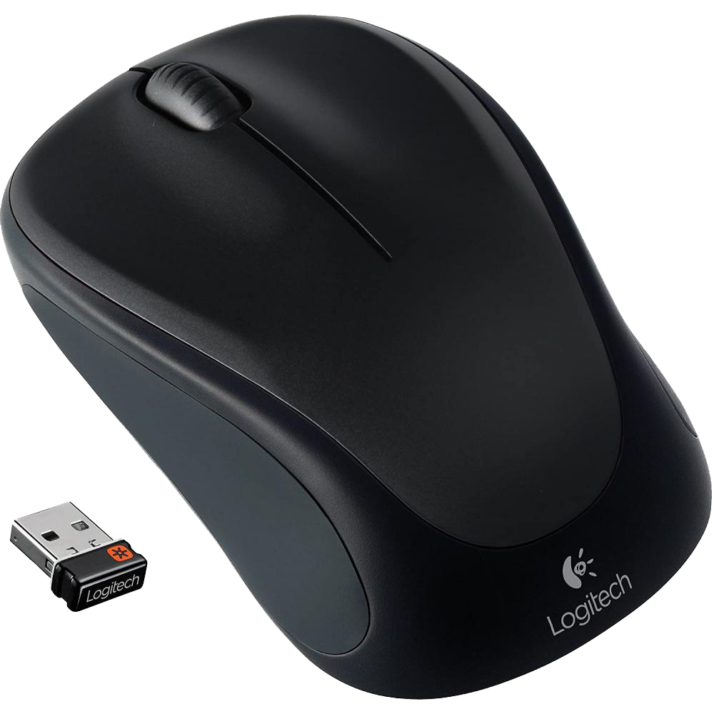 Mouse Logitech  M317 Inalambrico Negro 1.000 Dpi
