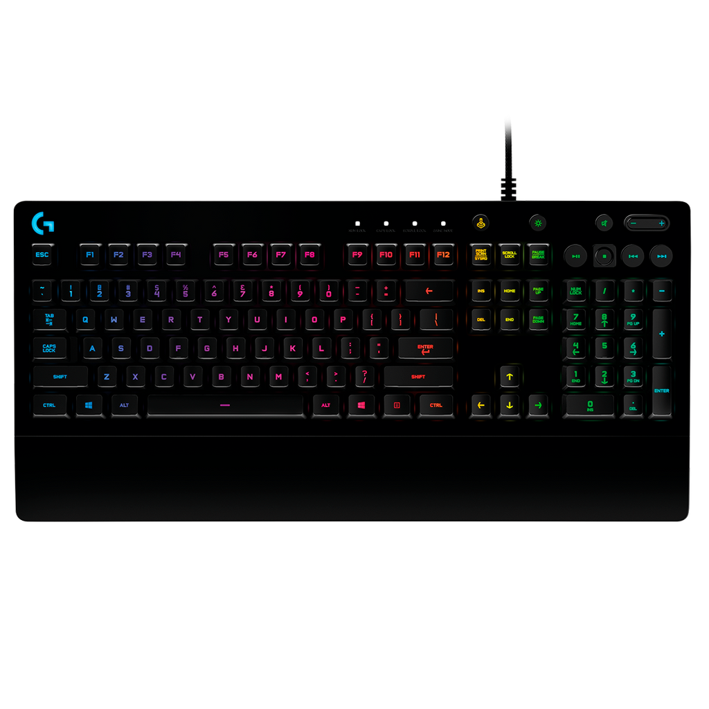Teclado Logitech  G213 Prodigy Rgb Membrana Usb Español