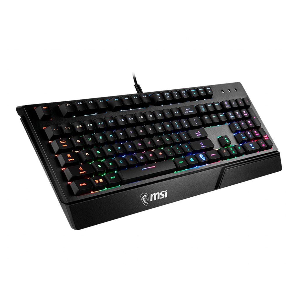 Teclado Msi Vigor Gk20 Rgb Membrana Usb