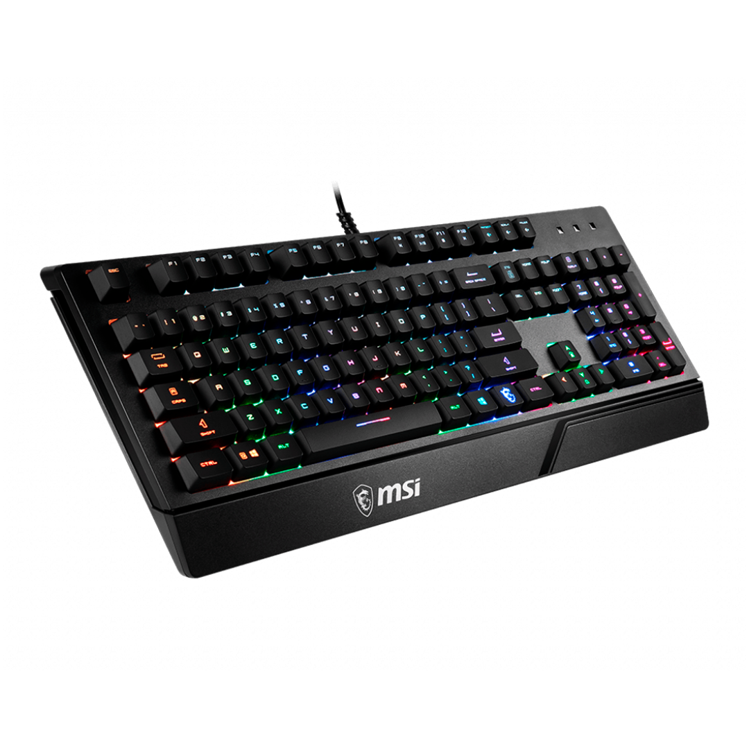 Teclado Msi Vigor Gk20 Rgb Membrana Usb