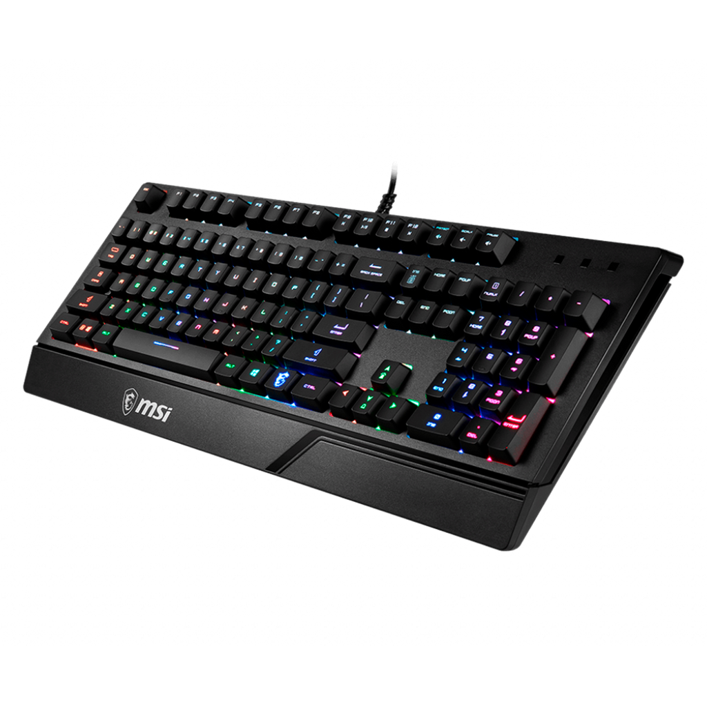 Teclado Msi Vigor Gk20 Rgb Membrana Usb