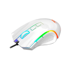 Mouse Redragon M607W Griffin Blanco Rgb 7.200 Dpi