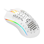 Mouse Redragon M988W Storm Elite Blanco Rgb 16.000 Dpi