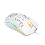 Mouse Redragon M988W Storm Elite Blanco Rgb 16.000 Dpi