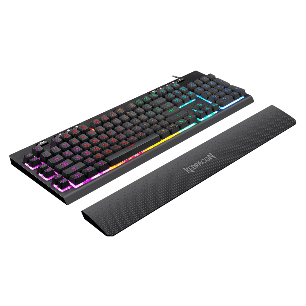 Teclado Redragon K512 Shiva Rgb Membrana Español Usb