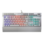 Teclado Redragon K550W Yama Blanco Mecánico Español Usb Switch Púrpura