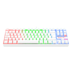 Teclado Redragon K552W Kumara Rgb Blanco Mecánico Español Switch Rojo