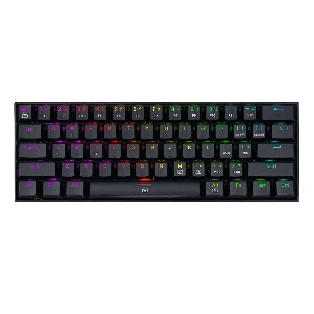 Teclado Redragon K630 Dragonborn Rgb Mecánico Switch Marrón