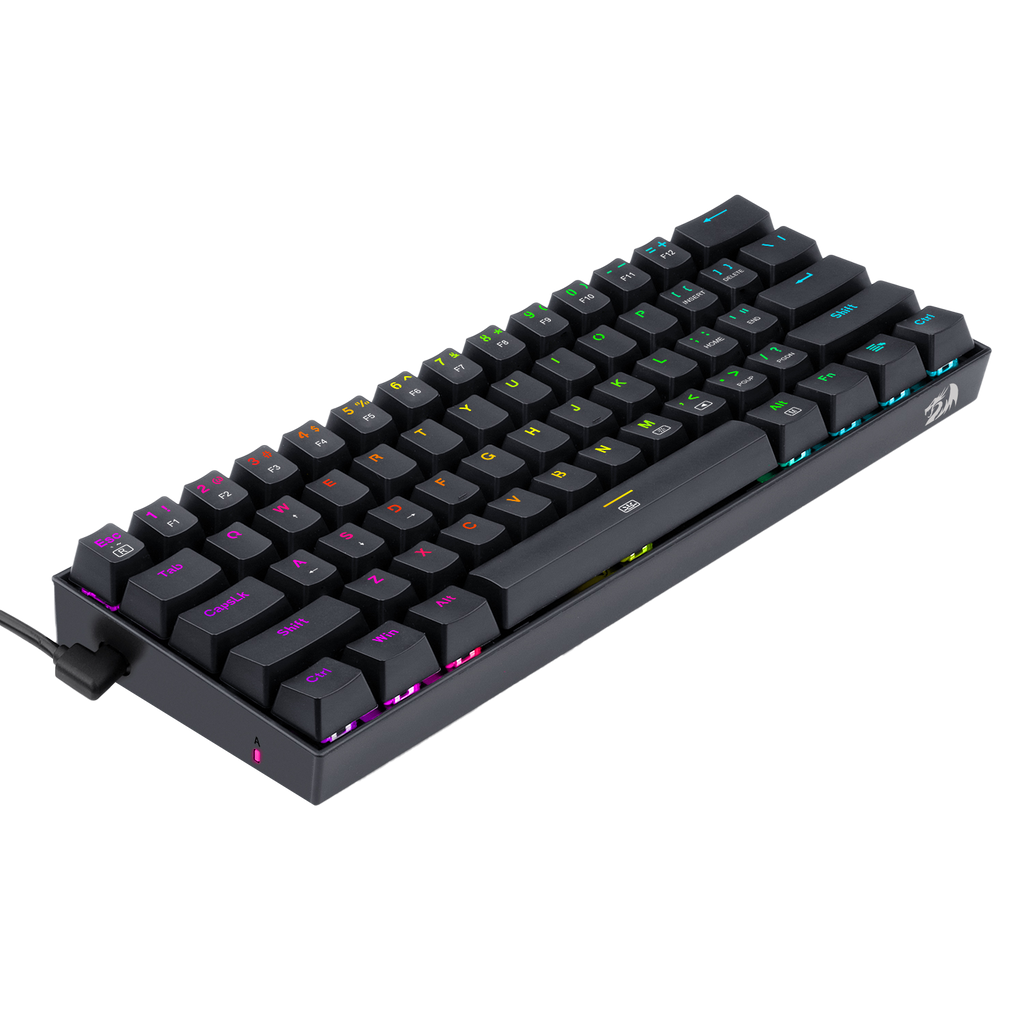 Teclado Redragon K630 Dragonborn Rgb Mecánico Switch Marrón