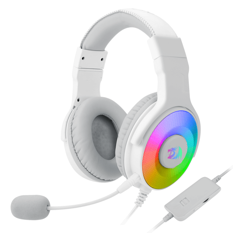 Audifono Redragon H350W-Rgb Pandora Blanco Virtual 7.1