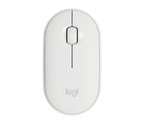 Mouse Logitech M350 Pebble Inalámbrico Blanco 10.000 Dpi