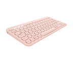 Teclado Logitech Inalámbrico Rosa Español