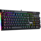 Teclado Redragon K580  Vata Pro Rgb Mecánico Usb Español Switch Marrón