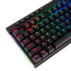 Teclado Redragon K580  Vata Pro Rgb Mecánico Usb Español Switch Marrón
