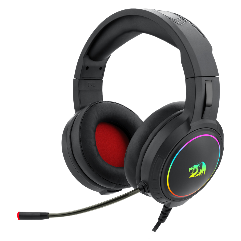 Audifono Redragon H260 Rgb Hylas Negro