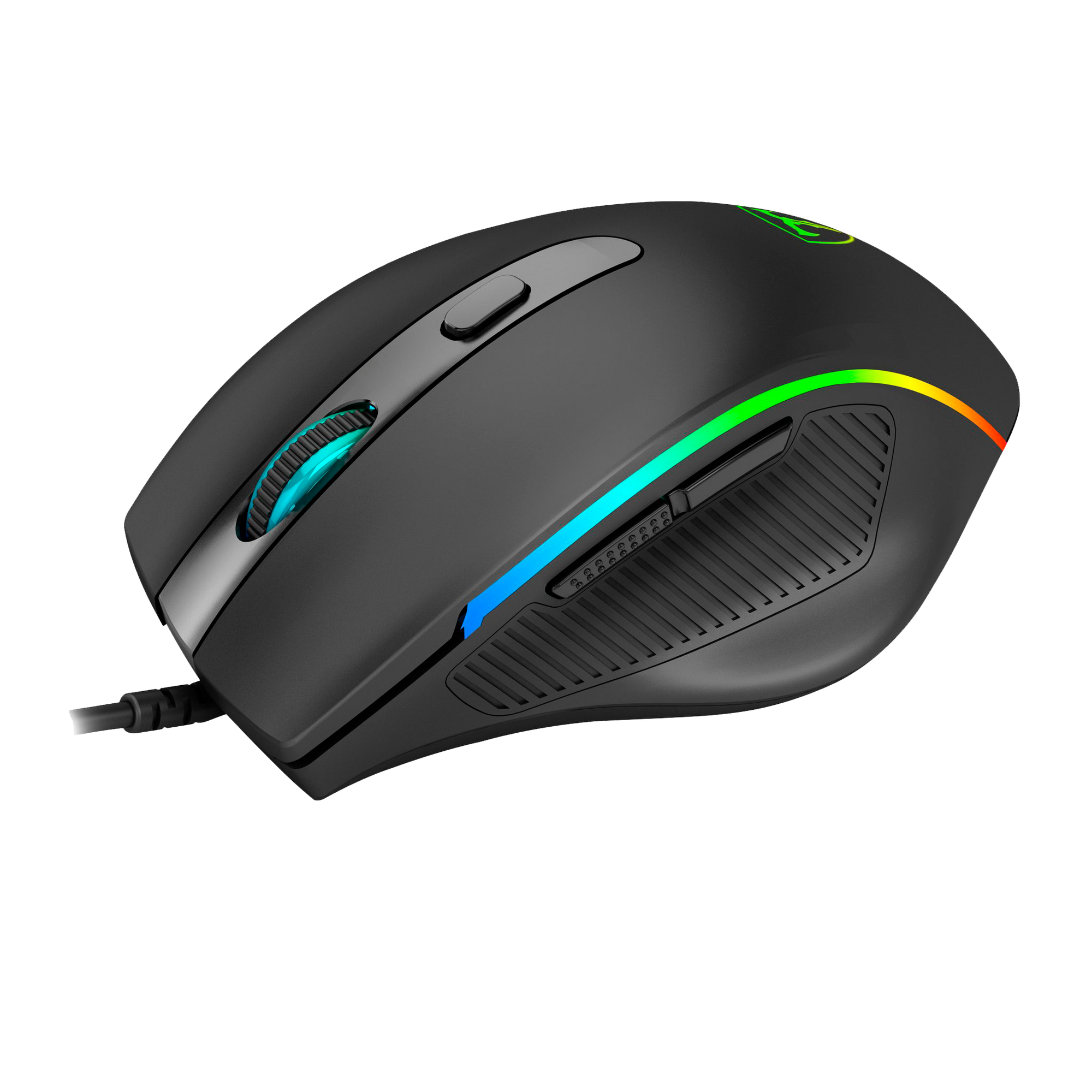Mouse T-Dagger  Recruit 2 Rgb Cableado Usb 7.200 Dpi 3.200 Dpi