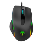 Mouse T-Dagger  Recruit 2 Rgb Cableado Usb 7.200 Dpi 3.200 Dpi