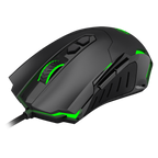 Mouse T-Dagger  Beifadier Negro Rgb Cableado Usb 7.200 Dpi
