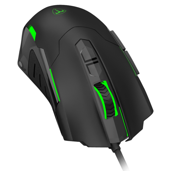 Mouse T-Dagger  Beifadier Negro Rgb Cableado Usb 7.200 Dpi
